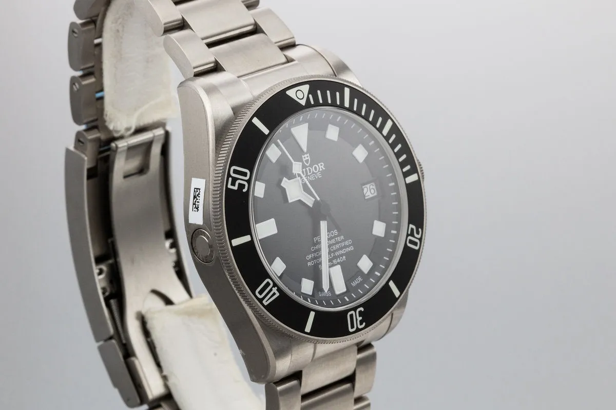 2018 Mint Tudor Titanium Pelagos 25600TN with Box and Papers