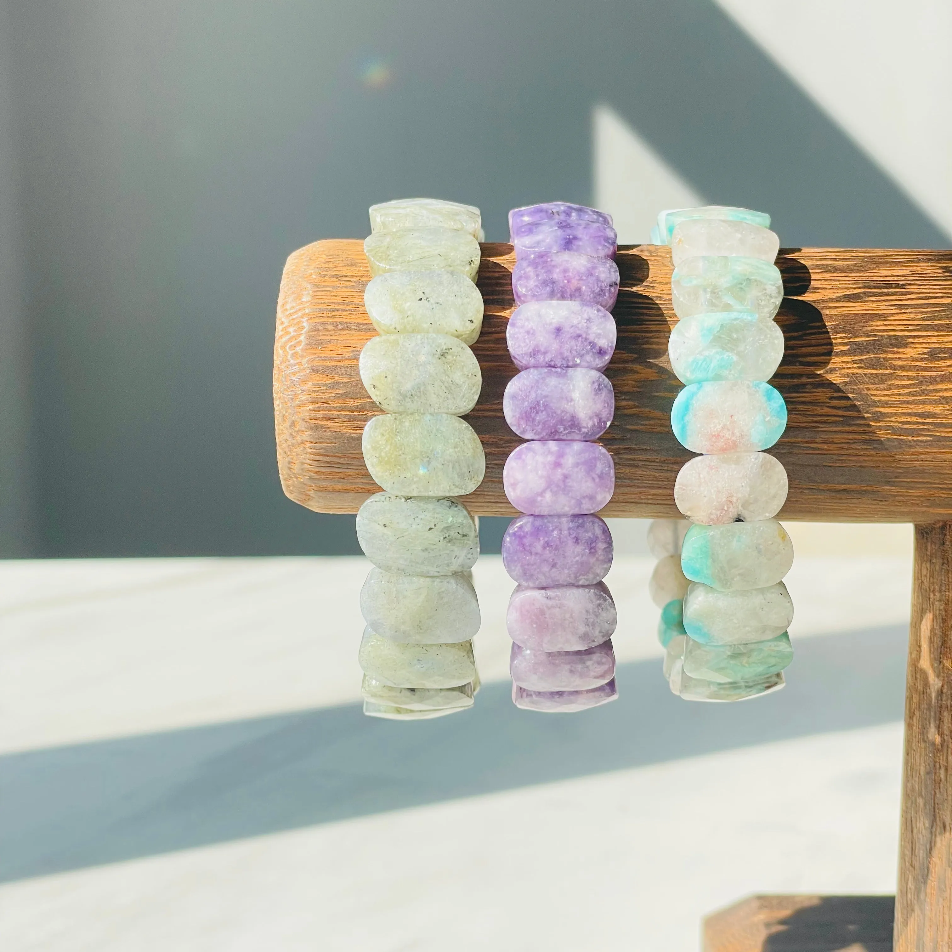 Amazonite Chunky Bracelet