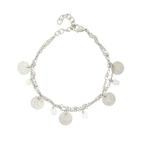 Athens Silver Coin Bracelet