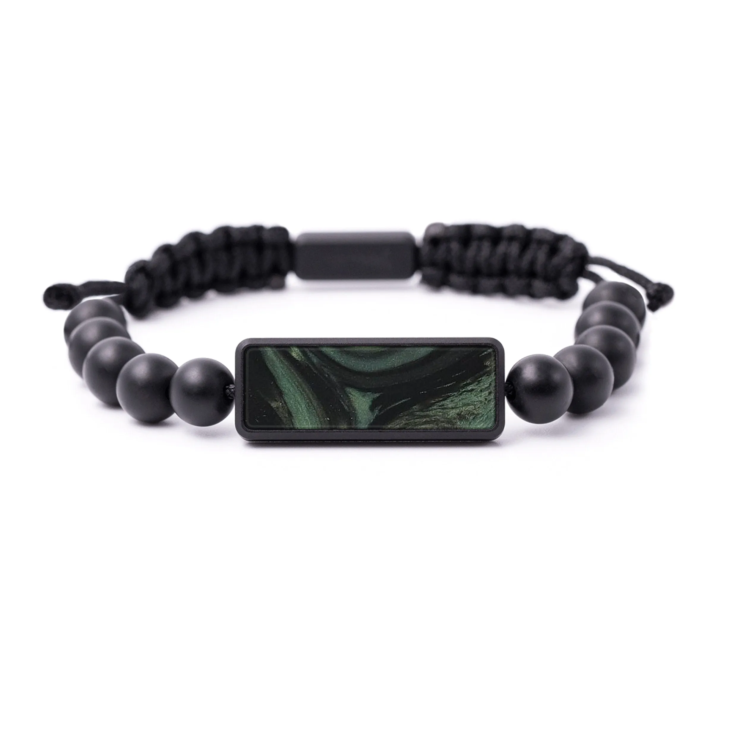 Bead ResinArt Bracelet - Bethzy (Dark Green, 577331)