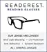 Blue-Light-Blocking-Reading-Glasses-Black-3-25-Magnification-Computer-Glasses