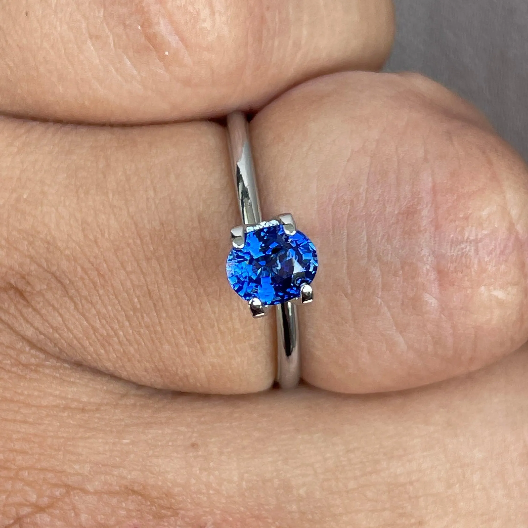 blue sapphire sri lanka online buy ceylon blue sapphire genuine neelam stone safir 1.05 crt royal blue engagement ring matching wedding band. cornflower blue sapphire