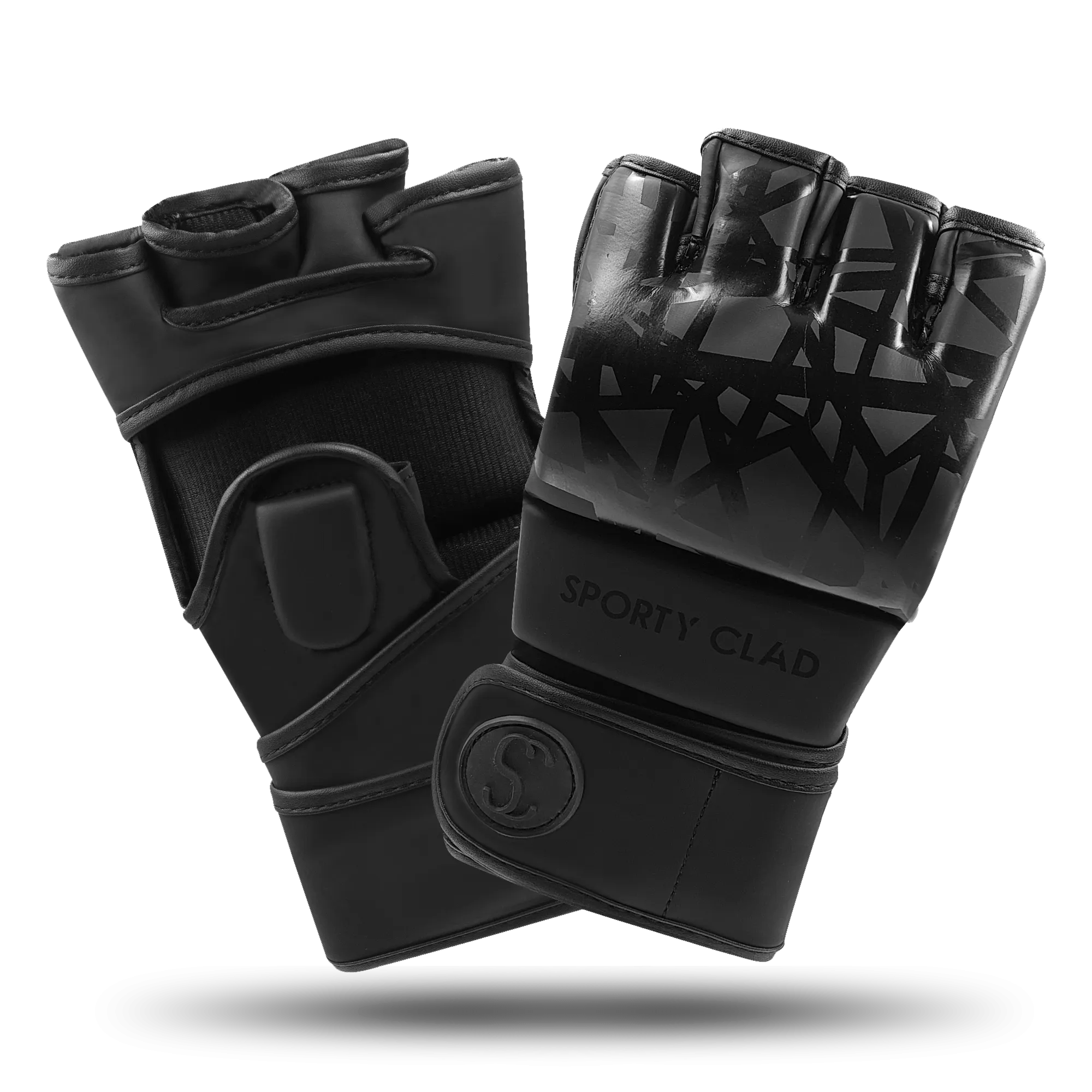 BNS Black MMA Training Grappling Gloves