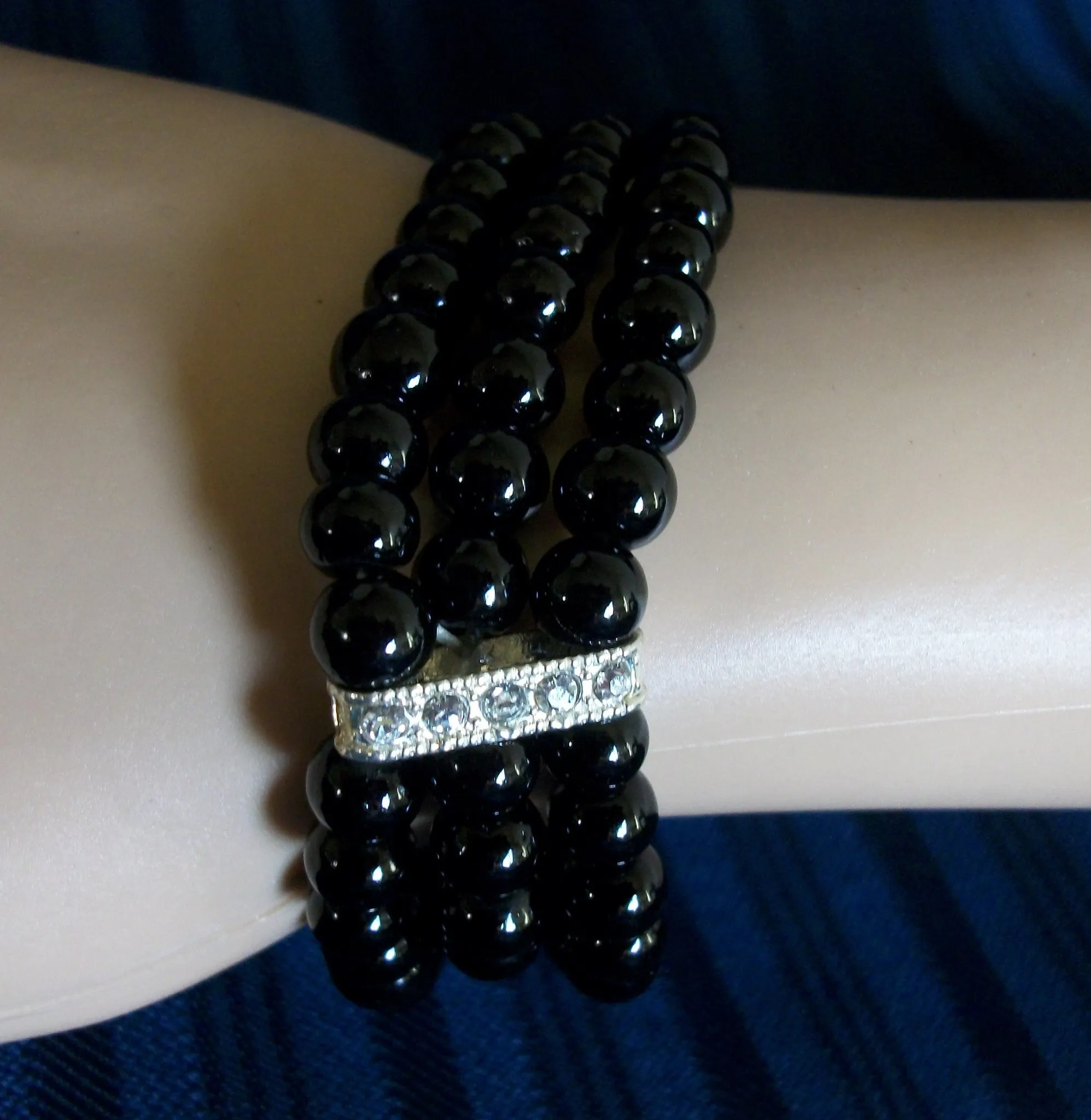 Bracelet 326 Black Pearl Bracelet