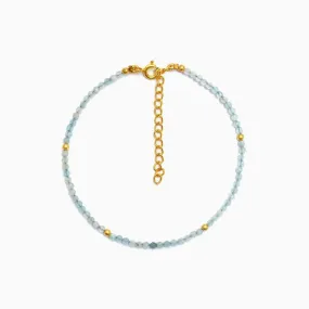 Bracelet Aquamarine Gold