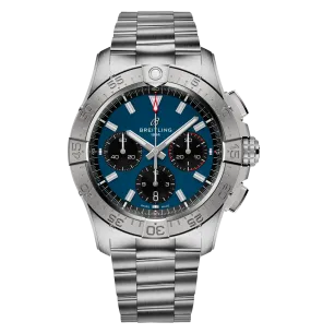 Breitling Avenger B01 Chronograph 42 Watch with Stainless Steel Bracelet