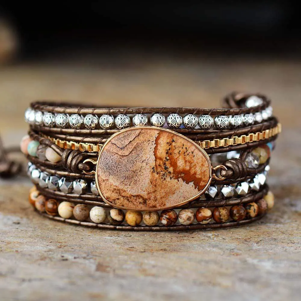 Brown Jasper Bracelet