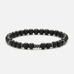 Chrysostomos Handmade Bracelet with Onyx