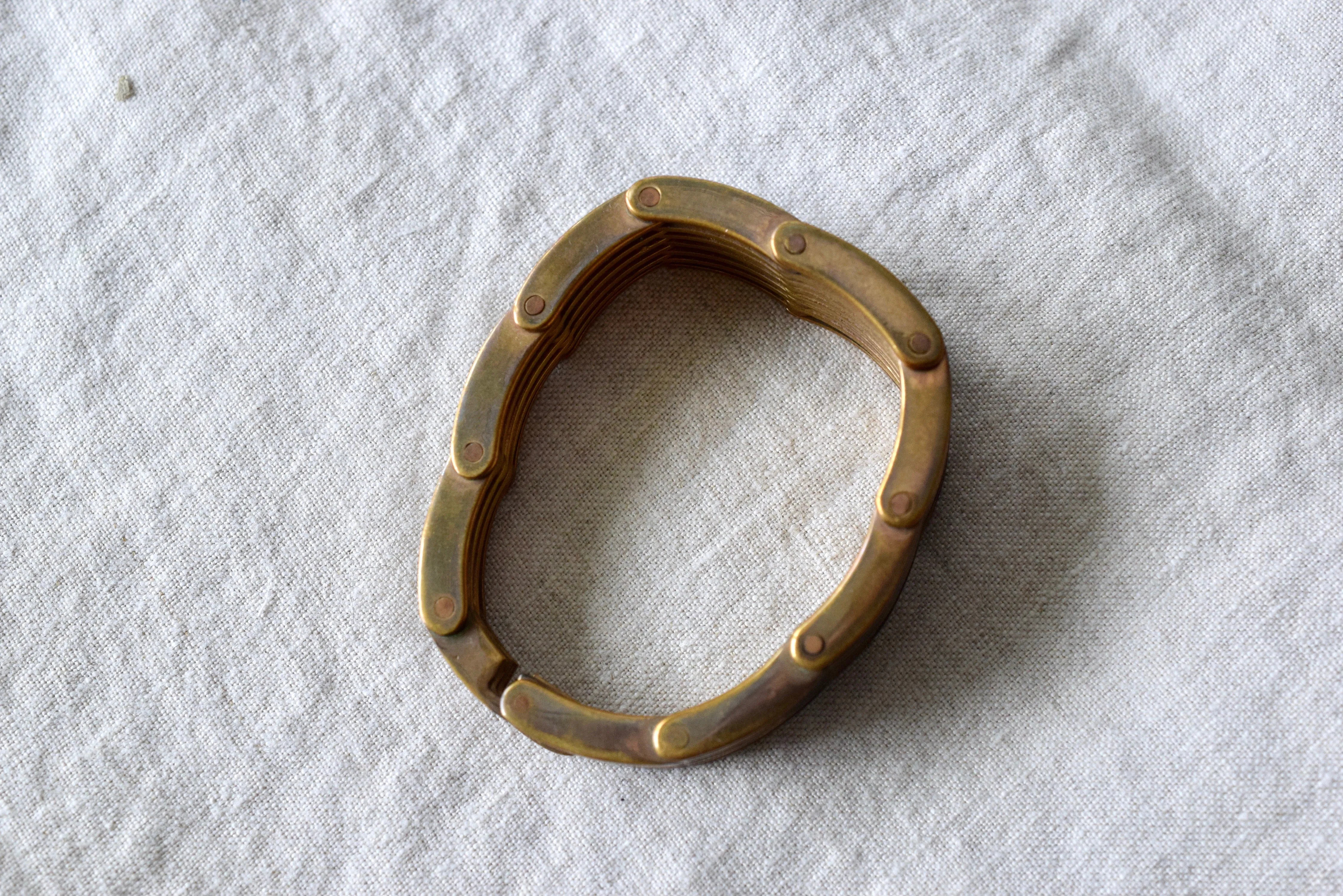 Cité Radieuse Brass Bracelet