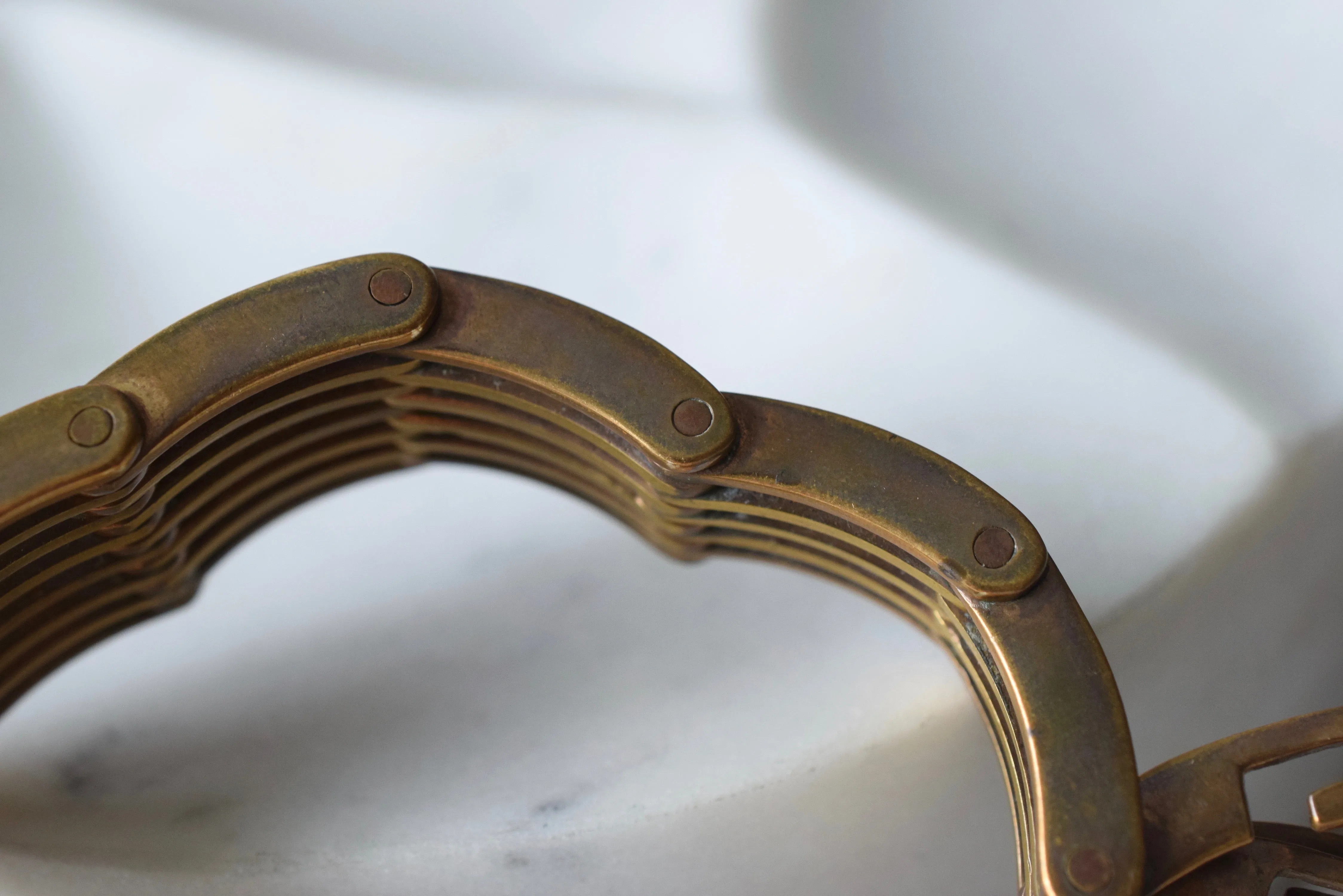 Cité Radieuse Brass Bracelet