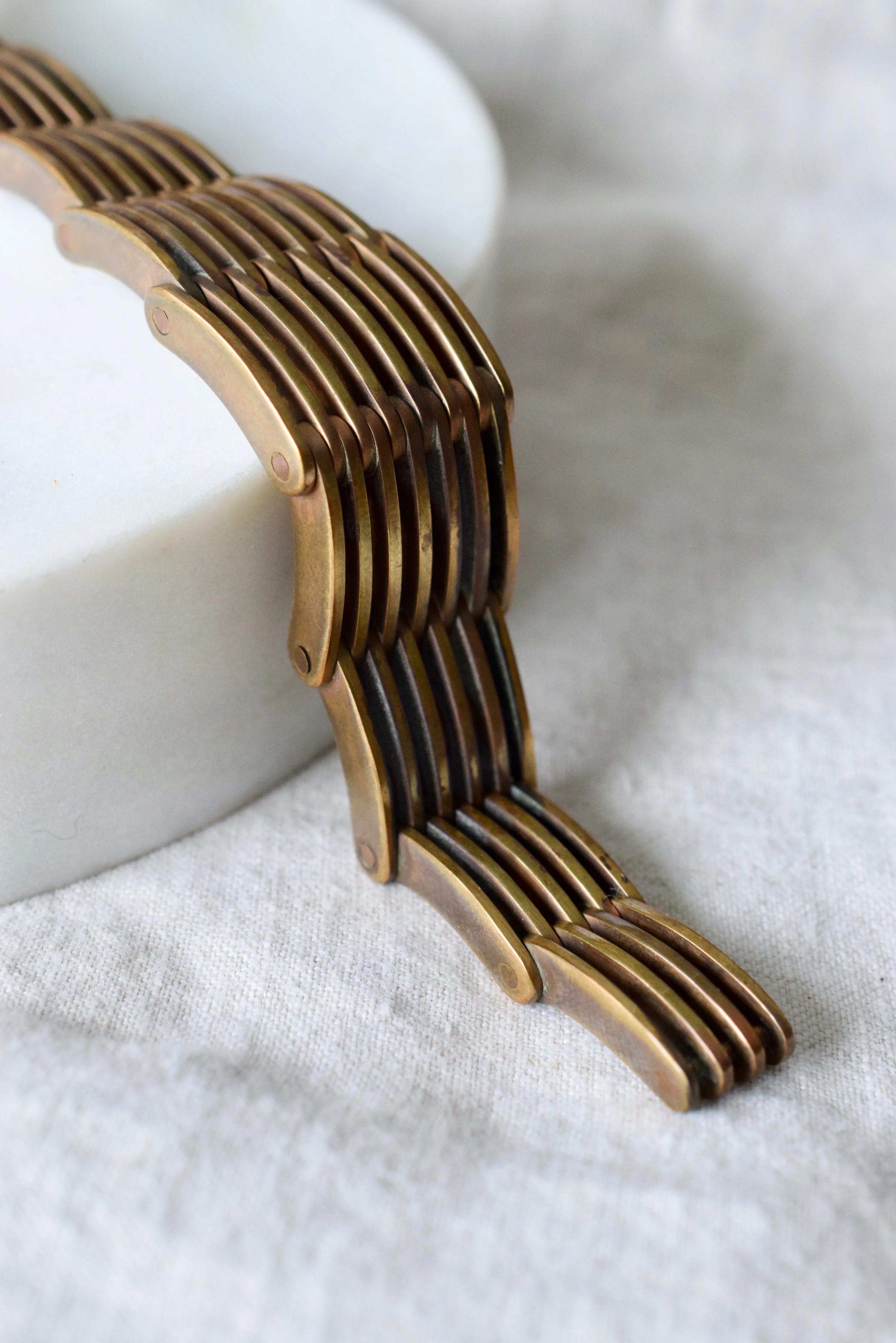 Cité Radieuse Brass Bracelet