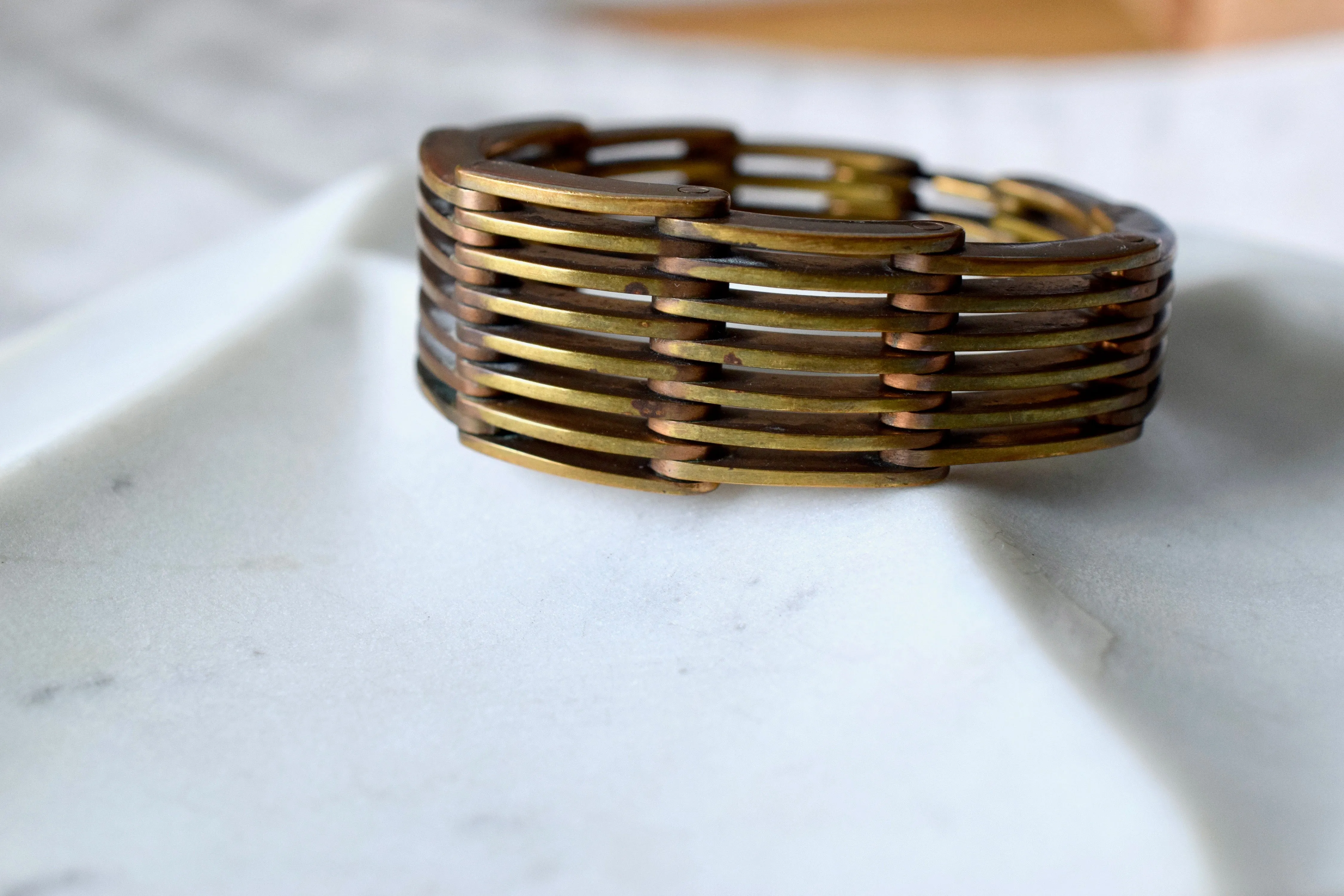 Cité Radieuse Brass Bracelet