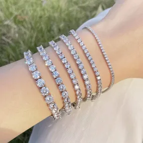 Classic tennis bracelet