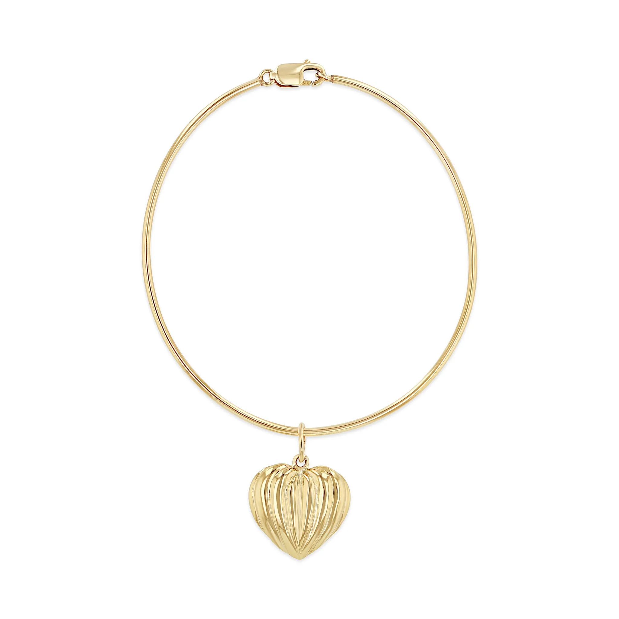 Cora Single-Sided Pendant on O Bracelet