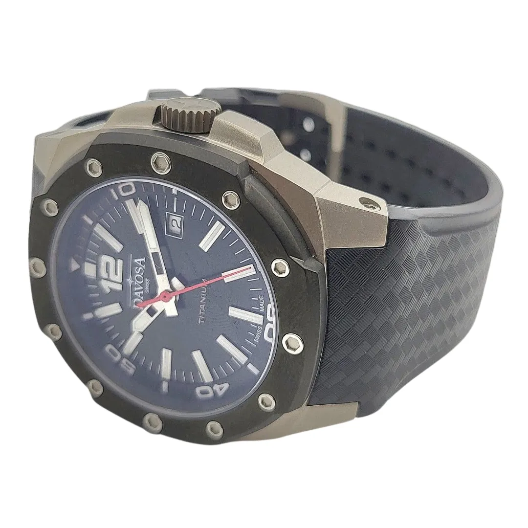 DAVOSA Titanium 1007-2824 Carbon Edition 49mm Automatic Watch