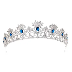 Empress Alexandra Feodorovna’s Kochli Sapphire Replica Tiara,Collection Jewelry CH10430BLU