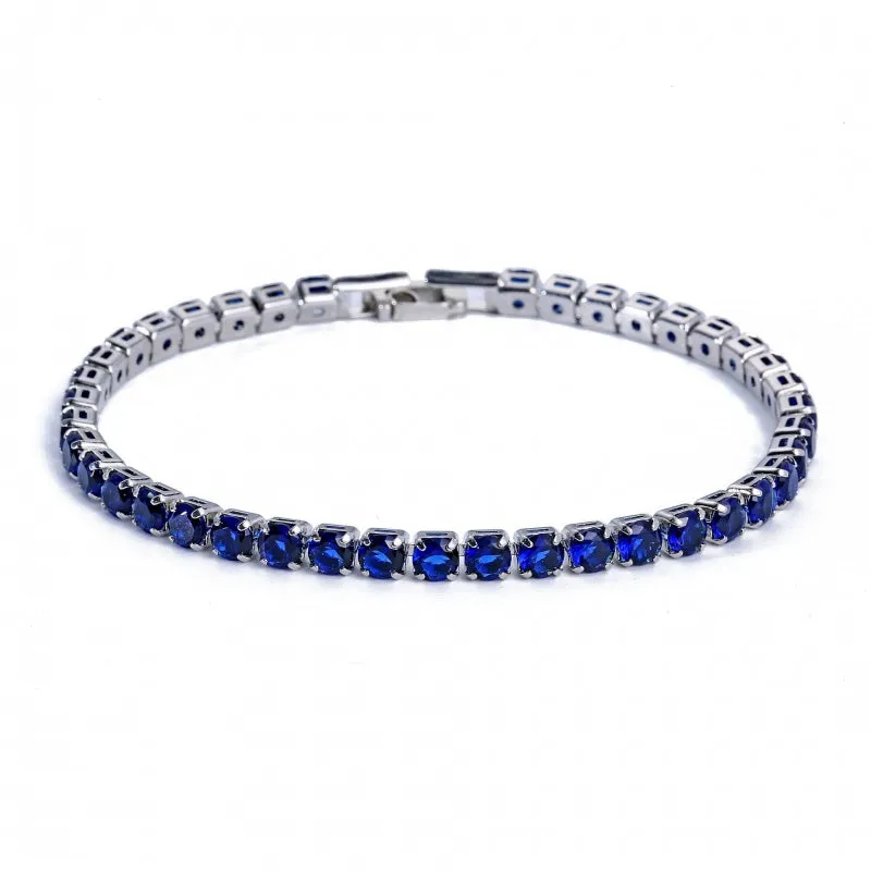 Fashionable And Simple Brass Micro-inlaid Zircon Bracelet