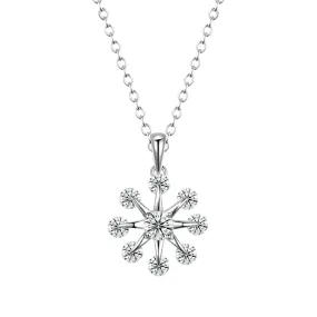 Ferris Wheel 925 Sterling Silver Necklace for Woman Pendant&Chain Fine Jewelry Manufacturer