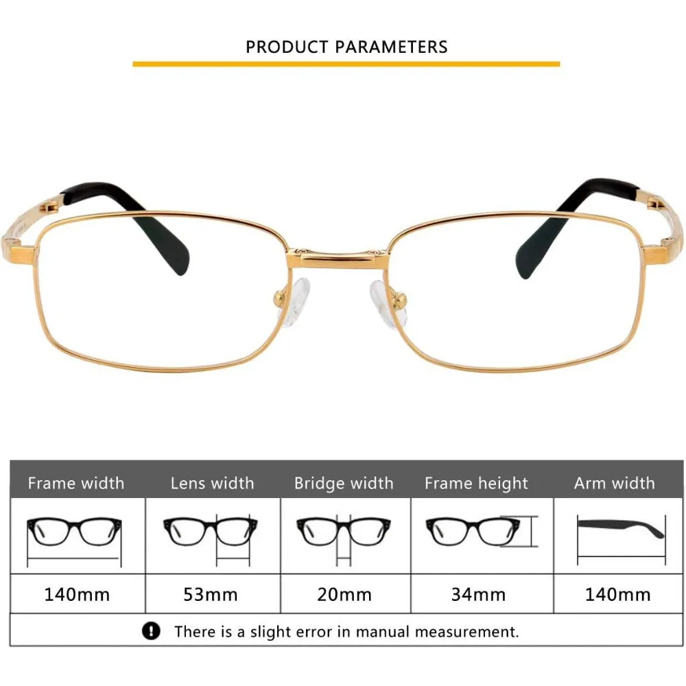 Foldable Pure Titanium Glasses Optical Frame for Men A8935