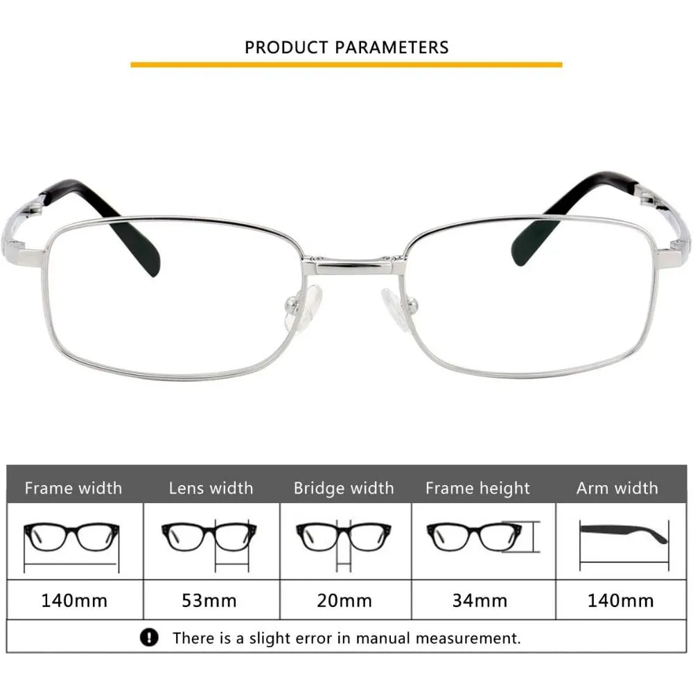 Foldable Pure Titanium Glasses Optical Frame for Men A8935