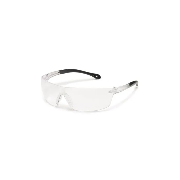 Gateway Safety 4480 StarLite Squared Safey Glasses, Clear Frame, Clear Lens, 1 Each