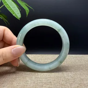 Genuine Burmese Green Jade Jadeite Bangle Bracelet ( 59.3mm )