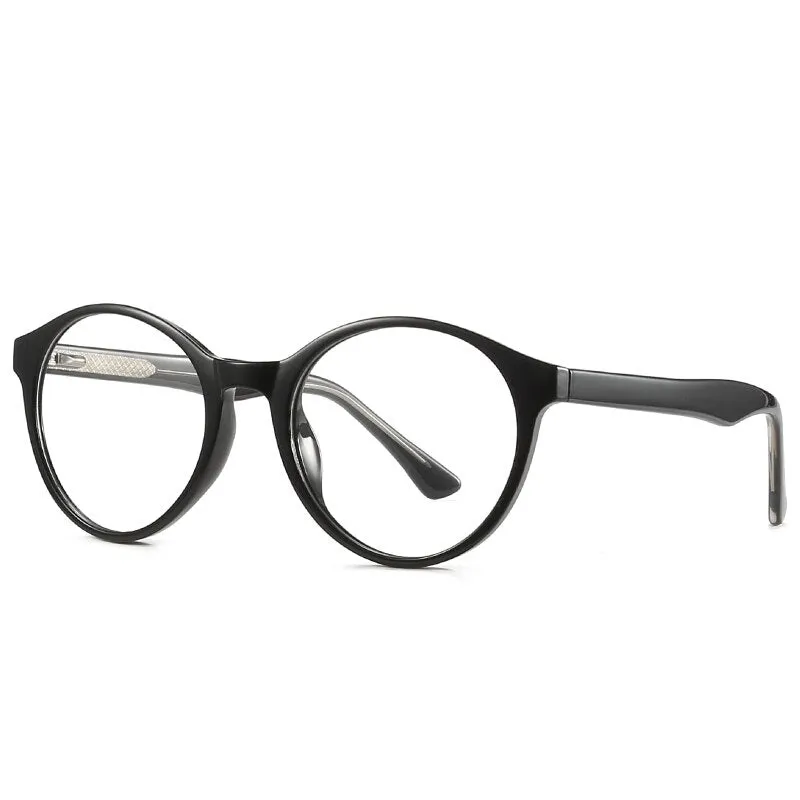 Gmei Women's Eyeglasses Round Glasses Frame Tr90 Cp 2007