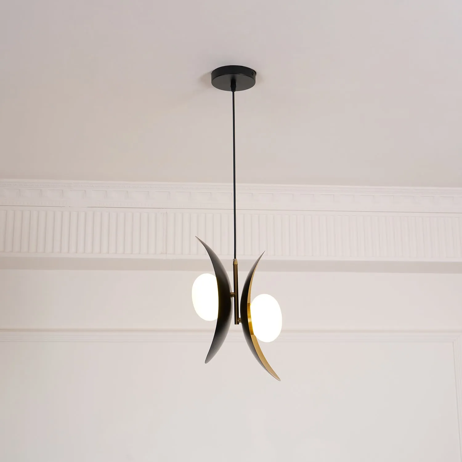 Golden Petal Pendant Lamp