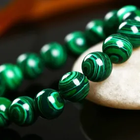 Green Malachite Men Bracelet