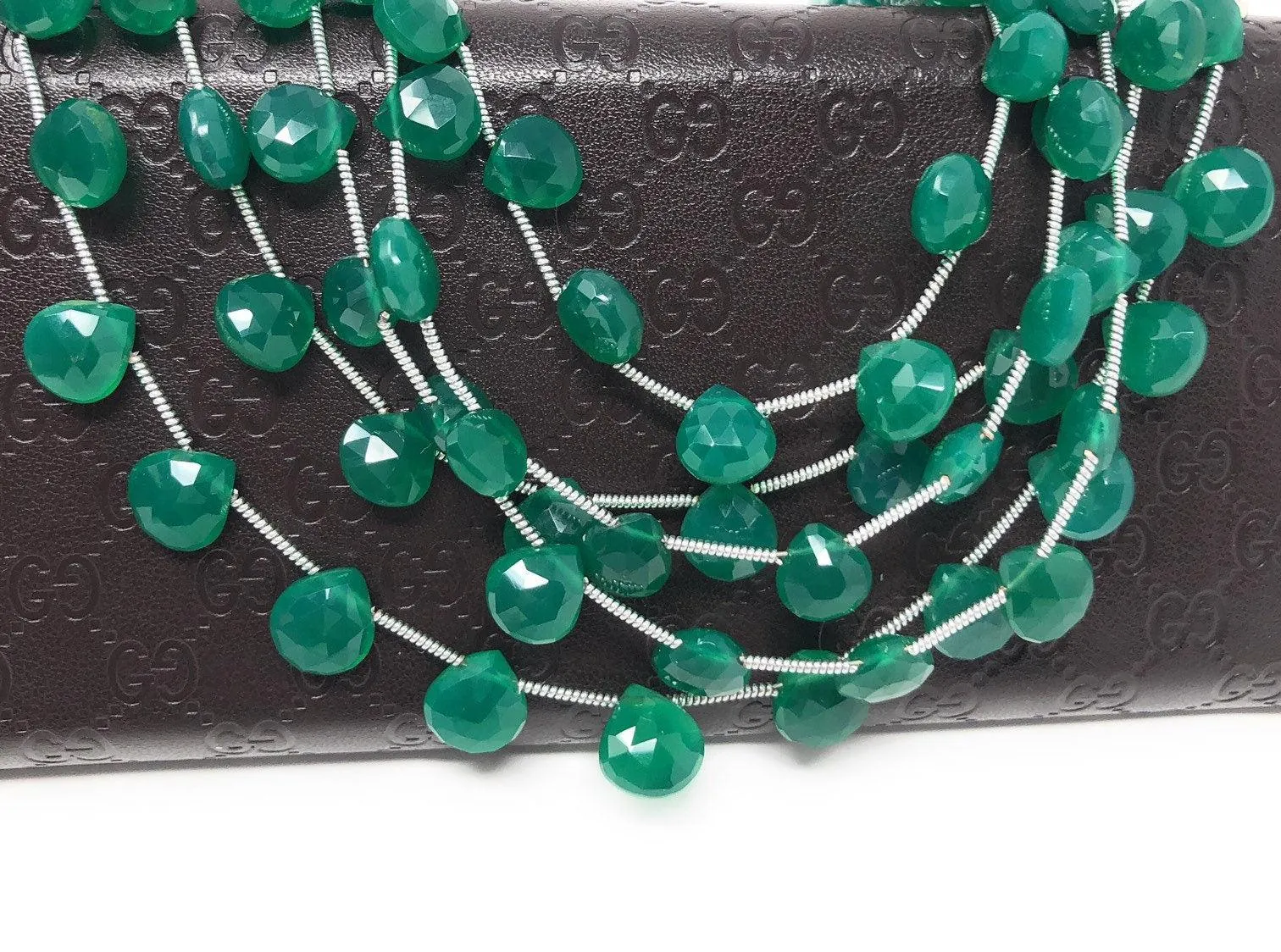 Green Onyx Beads, Gemstone Beads, Wholesale Beads, Bulk Beads, Jewelry