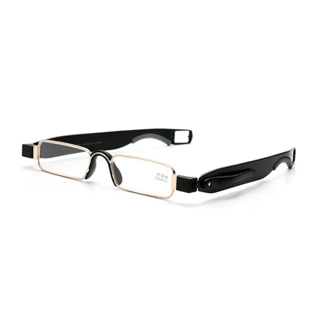 Guanhao Unisex Full Rim Square Tr 90 Alloy Reading Glasses Tr145