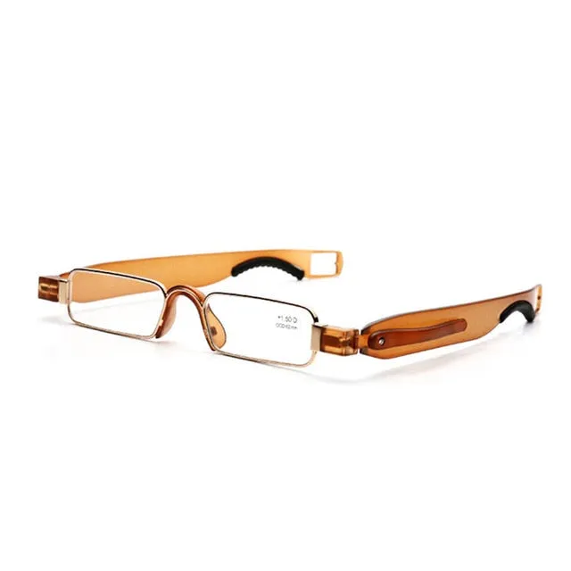 Guanhao Unisex Full Rim Square Tr 90 Alloy Reading Glasses Tr145