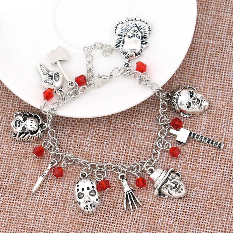 Horror Charm Bracelet