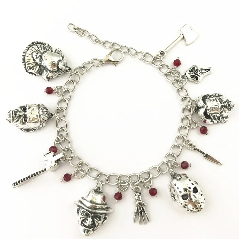 Horror Charm Bracelet