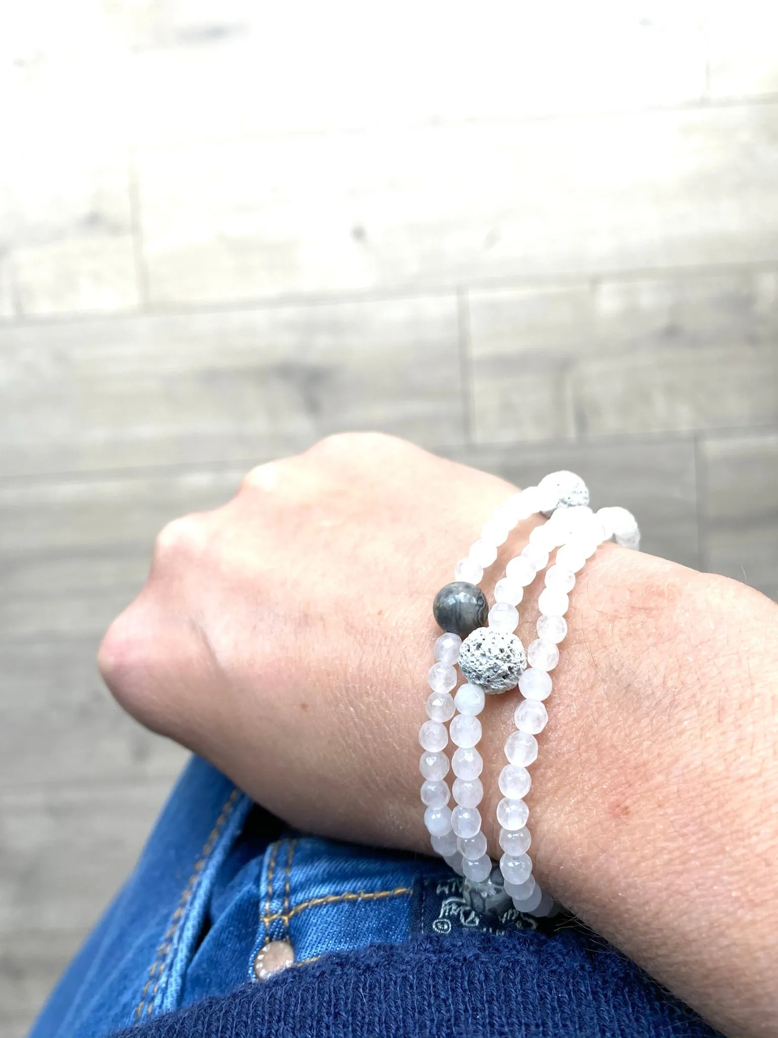 Icy Jade Crystal Bracelet