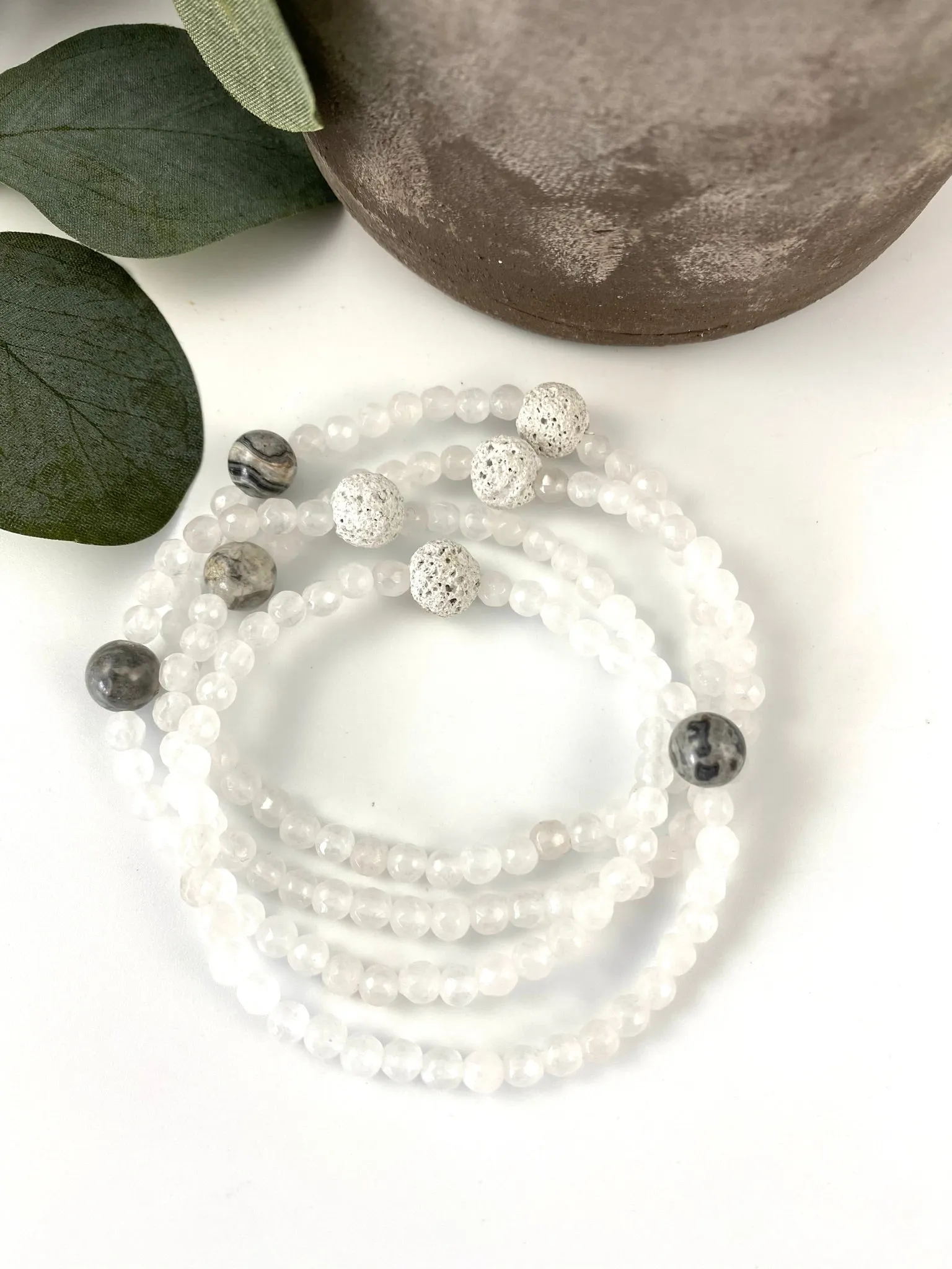 Icy Jade Crystal Bracelet