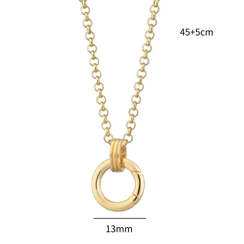 Independent Station  Hot Sale Tropical Fruit Pendant Necklace Bracelet Handmade DIY Zircon Necklace Gift For Ladies Copper-Plated Gold Color Retention