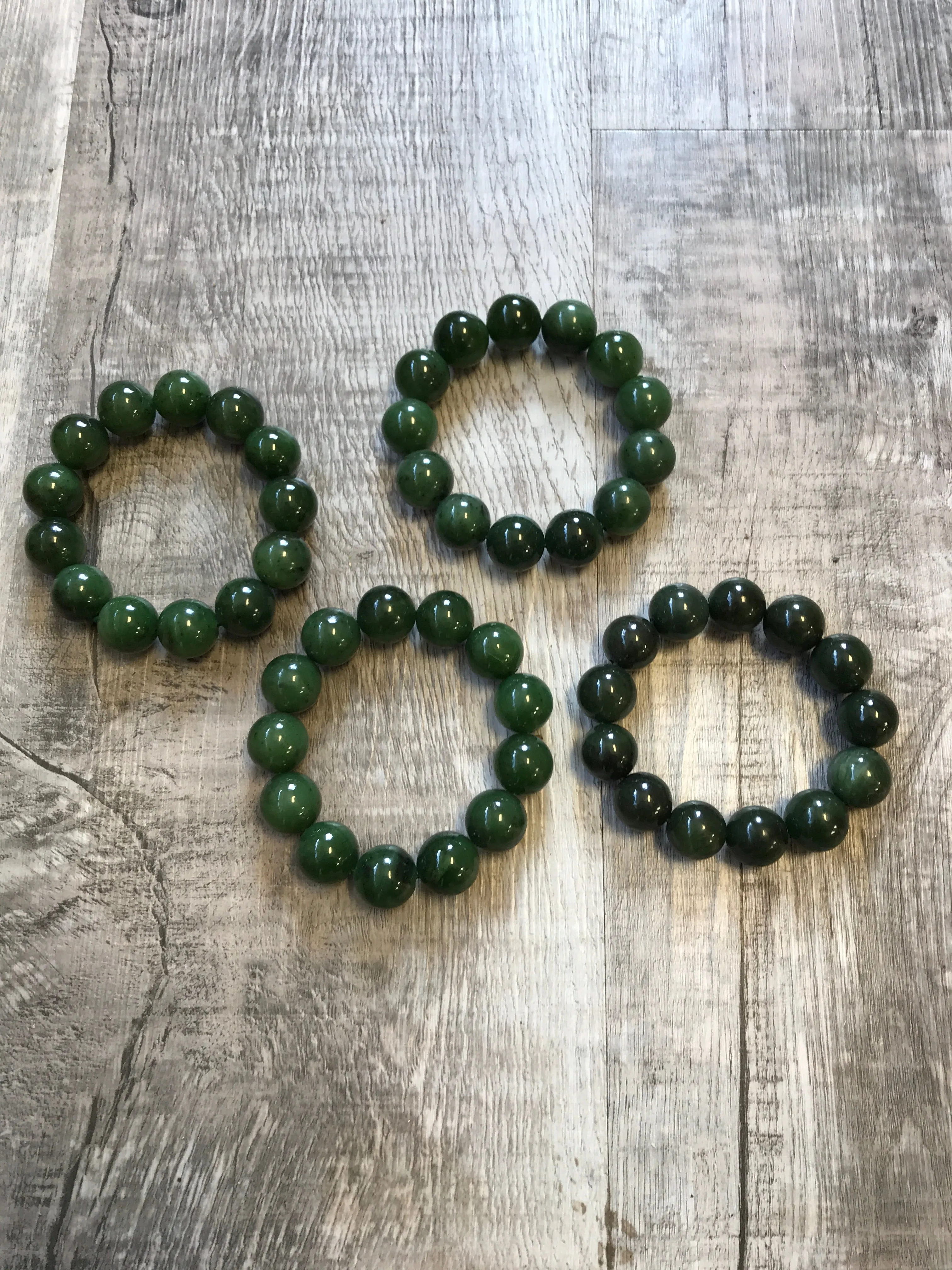 Jade Beaded Bracelet