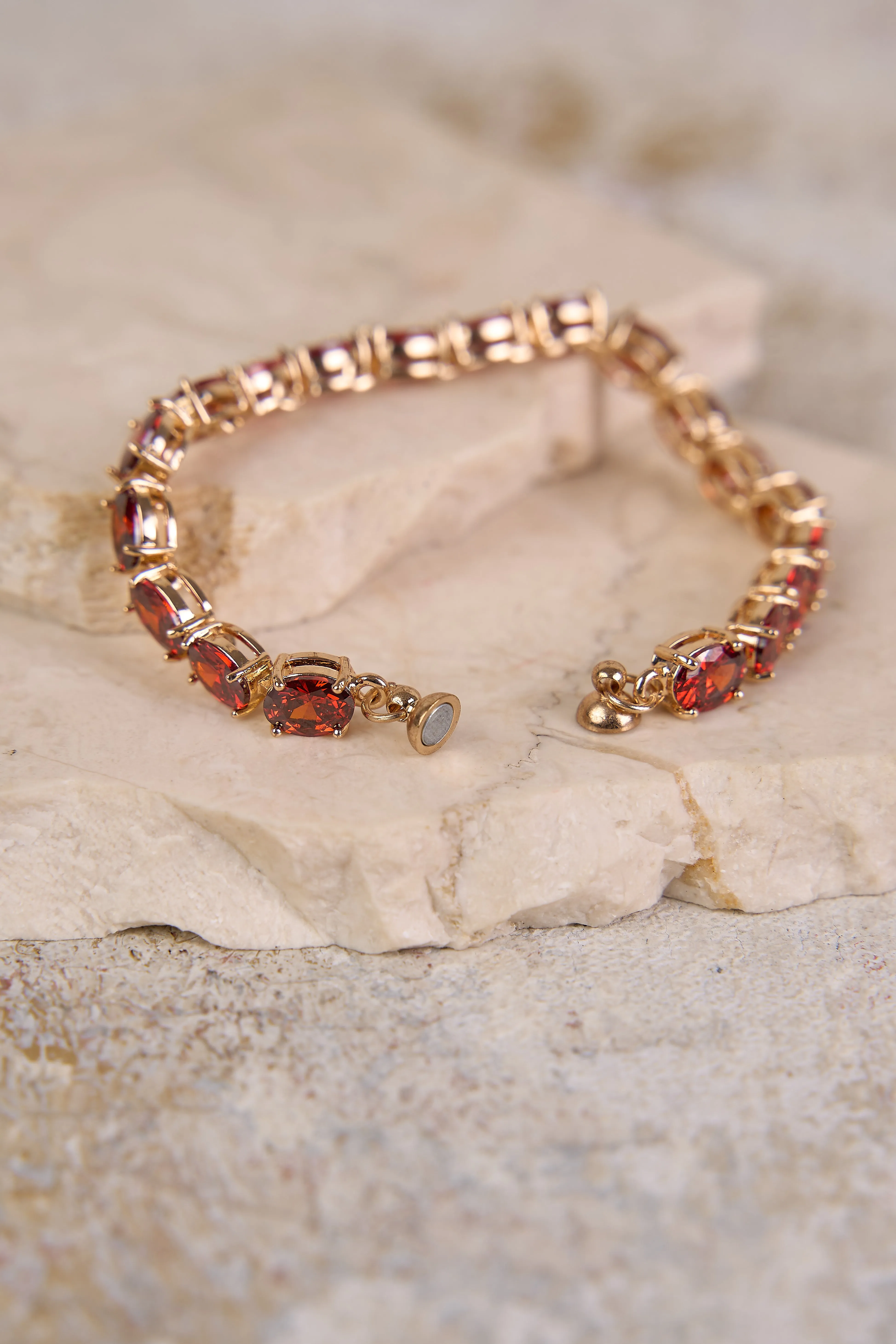 January Birthstone Bracelet