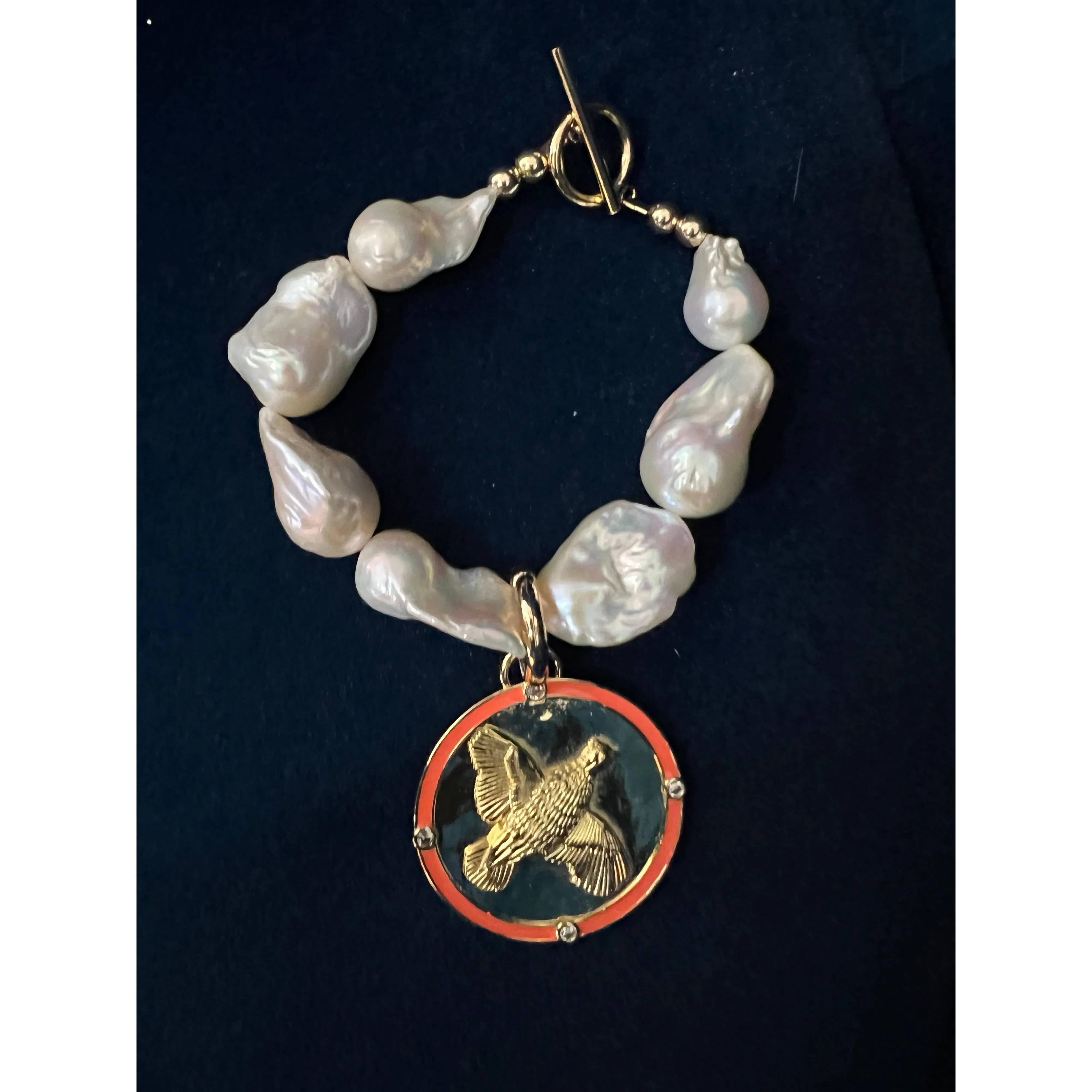 Kevin's Baroque Freshwater Pearl Bracelet