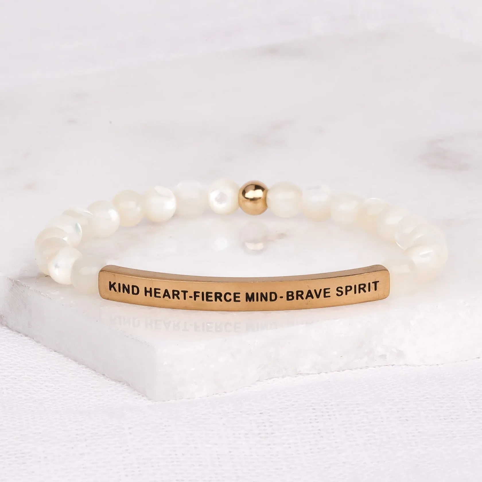 KIND HEART - FIERCE MIND - BRAVE SPIRIT