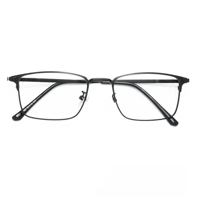 Kocolior Unisex Full Rim Square Alloy Reading Glasses 3160