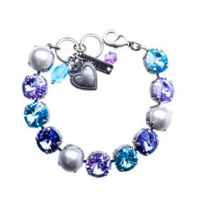 Large Everyday Rivoli Bracelet "Blue Moon" *Custom*