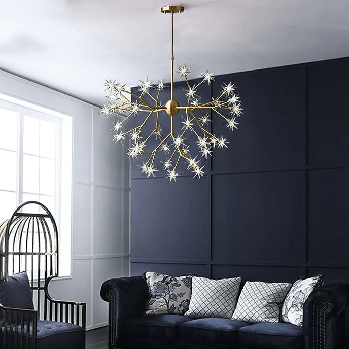 LED Starry Design Modern Simple Decorative Pendant Light