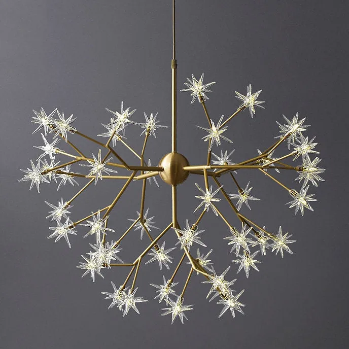 LED Starry Design Modern Simple Decorative Pendant Light