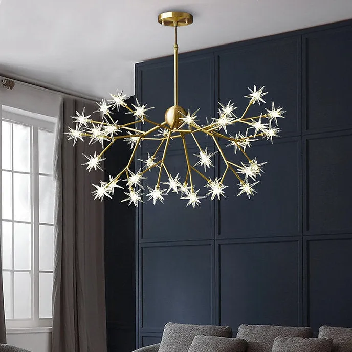 LED Starry Design Modern Simple Decorative Pendant Light