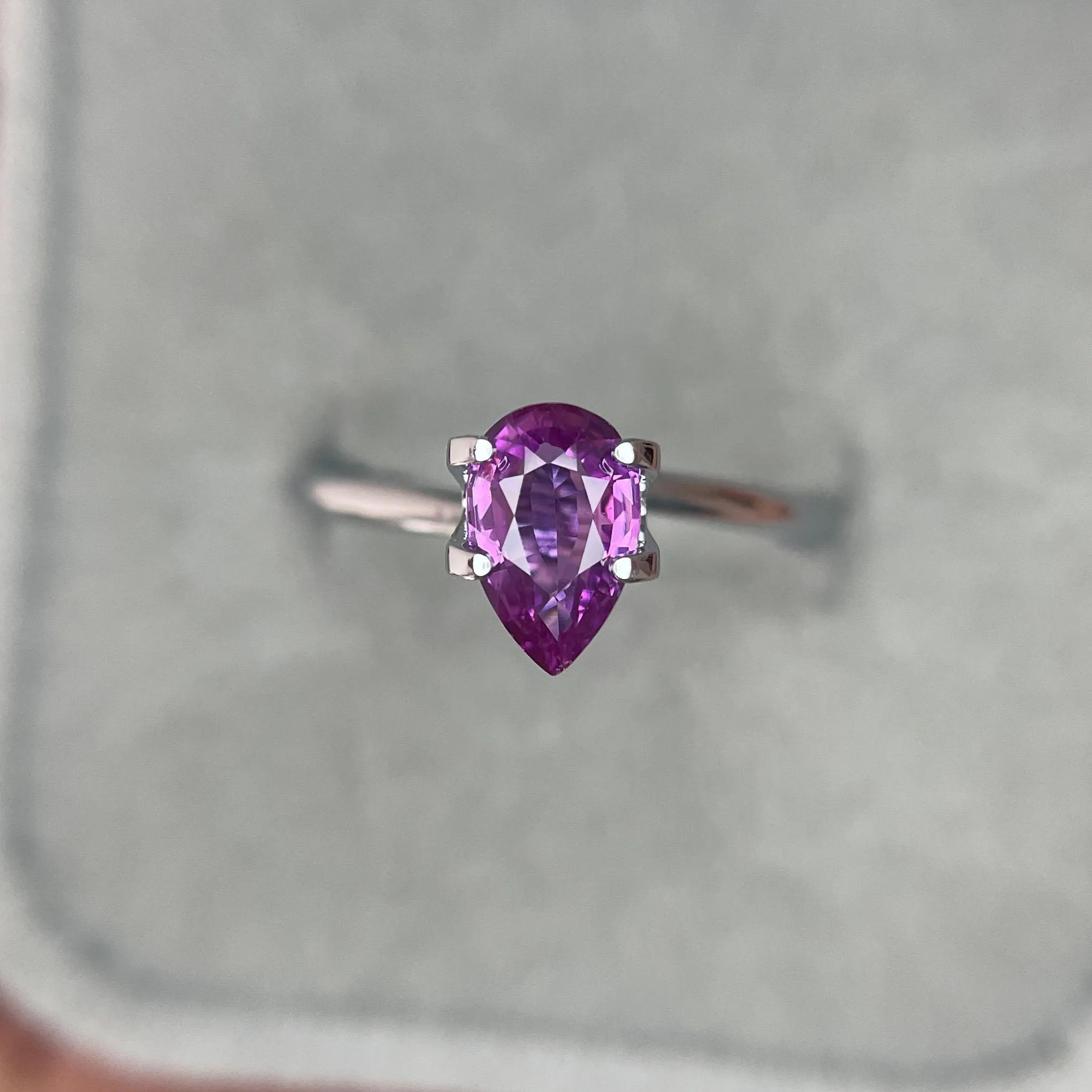 loose purple sapphire 1.08 crt purple pink sapphire online,  selling loose gemstones online for october birthstone jewelry as fiance ring, made to order engagement rings in new world gems selling loose gemstones online