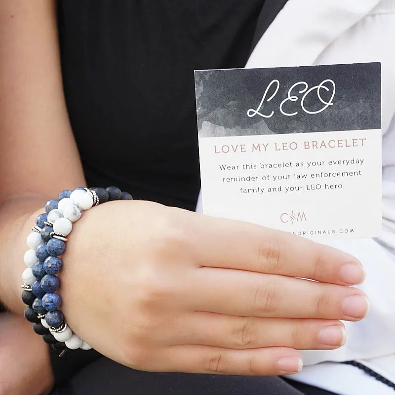 Love My LEO | Families of Law Enforcement Officers Bracelet