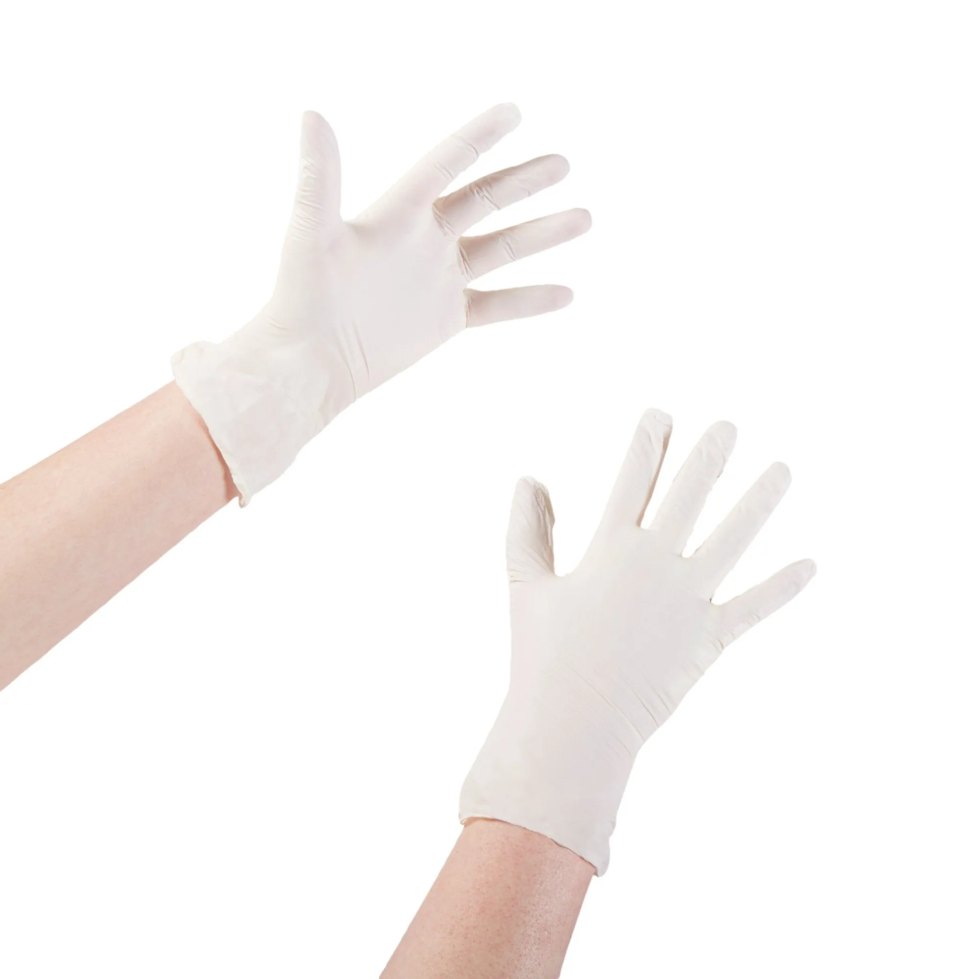 McKesson Stretch Vinyl Powder Free Exam Glove, Small, Ivory