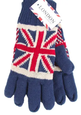 MENS LEATHER GLOVES / UNION JACK GLOVES